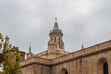 Fototapeta premium Renaissance Architecture of Iglesia de la Anunciación in Seville, Spain