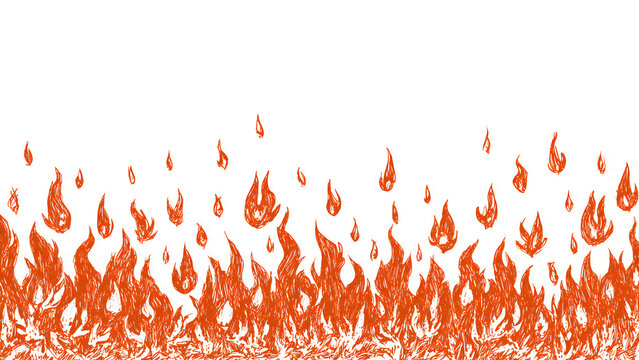 Blue fire silhouette of running athlete, realistic flames describing motion trail and muscular form