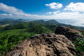 野底岳（マーペー）頂上より