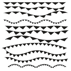 A collection of hanging sign icons