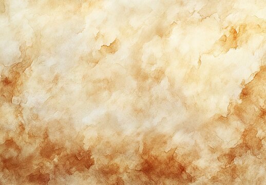 Macro texture of thick creamy beige and light brown foam or sponge-like material with irregular porous bubbles and soft shadows