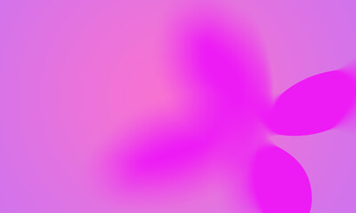 Vibrant pink and purple gradient background with abstract shapes