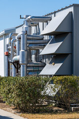 A convention center big air climatised unit