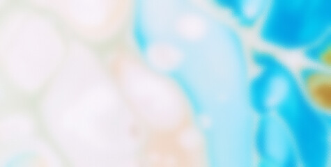 Fluid Brush Strokes Forming Bright Liquid Backdrop
