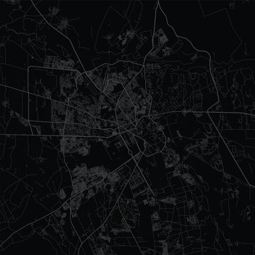 Marrakech City Map Sophisticated Urban Geometry Rendered in Balanced Neutral Palette Tones, Suited for Modern Scandinavian Decor and Minimal Gallery Aesthetics, emphasizing refined linework.