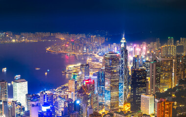 香港　100万ドルの夜景