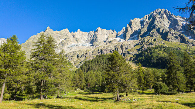 The Tour du Mont Blanc crosses France, Italy, and Switzerland, offering breathtaking views of glaciers, alpine passes, and the highest peak in the Alps.