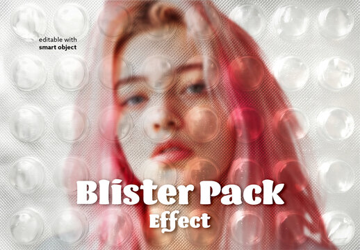 Blister Pack Photo Effect