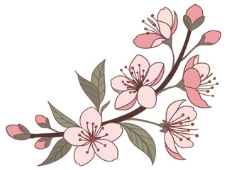 watercolor. Flower frame with leaves. making square Vector flowers isolated on a white background. It can be used for postcards, banners, wedding invitations.