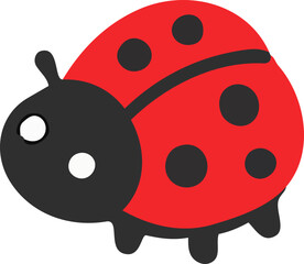 무당벌레,귀여운,빨강,검정,단순한,곤충,버그,벡터,딱정벌레,네이처,animal,날다,여름,레이디,봄,작은