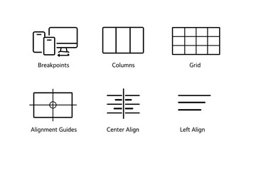 Obraz premium Multiple Business And Technology Icons Representing Digital Solutions In Modern Workspace