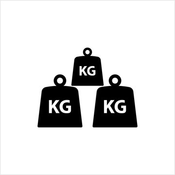Weight Icon, Weight Kilogram Icon