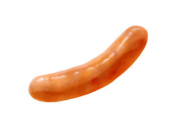 リアルなウインナーソーセージのイラスト