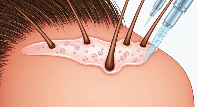 Exploring alopecia treatments  microneedling, exosomes, and plasma injections for hair restoration