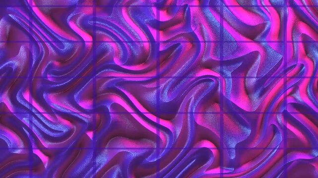 Smooth Curved Abstract Background Blending Soft Gradient Colors