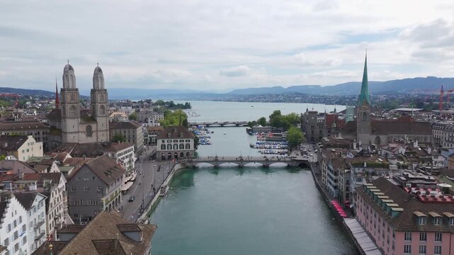 Zurich city drone