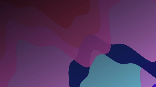 Abstract Gradient Waves Background with Purple, Pink, Blue, and Teal Tones