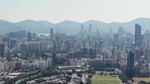 Yau Tsim Mong Vibrant Urban District Hong Kong Jan 9 2026
