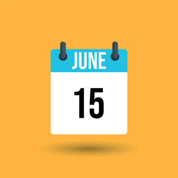 June 15 calendar page date