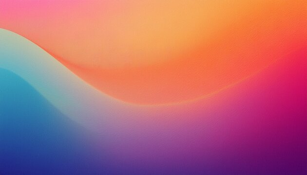 peach orange pink magenta blue purple abstract color gradient background grainy texture