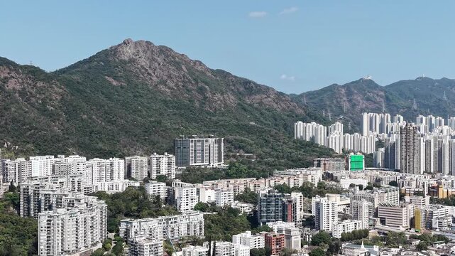 Kowloon Tong skyline blends mid‑rise housing and modern towers Feb 11 2026