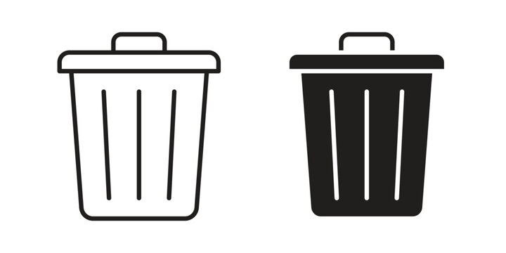 Uninstall icons suitable for infographics, websites and print media and interfaces. Line vector icon.