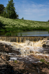 Obraz premium waterfall in the forest