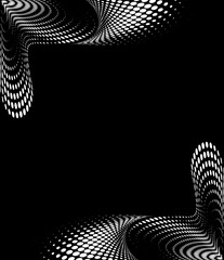 Background Composition, Web Template (Halftone) Design