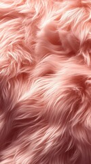 Close-up view of soft, fluffy fur texture, showcasing vibrant color and intricate details, perfect for backgrounds, textiles, or design projects emphasizing warmth and comfort