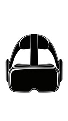 Obraz premium Virtual Reality Headset Device Technology.