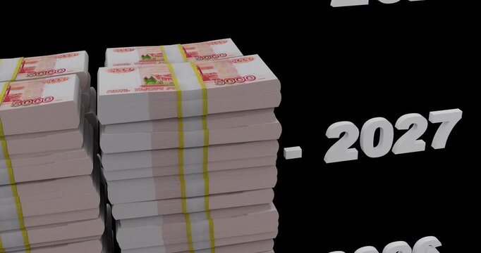 Russian ruble stacks 20262027 future money financial planning