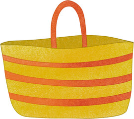 yellow modern fashion accessory bag