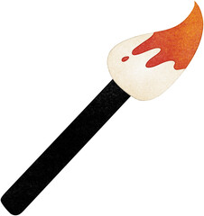 paint brush with color