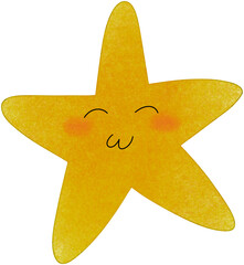 yellow starfish