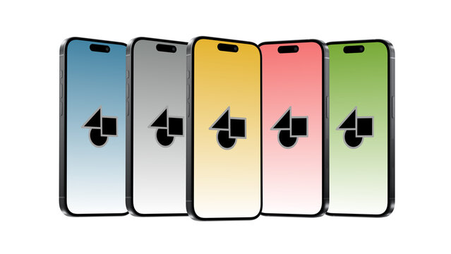 Mobile Side Multiple 12 &ndash; Smartphone Screen Presentation with Hand Gestures, Swipe Scroll Tap Click Animation, Vertical App UI UX Showcase, Social Media Story Template