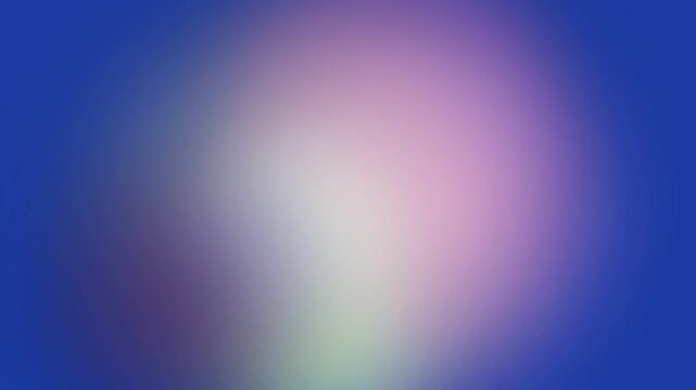 Blurry White Light on Blue Background.