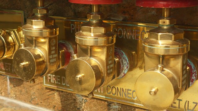 Safety check overview, inspect safety hardware thoroughly, building officer reviews safety signage and hardware, comprehensive safety inspection including hardware and signage review by building