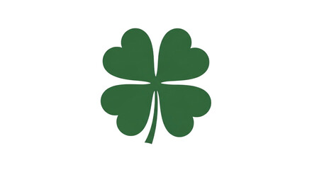 Happy St Patricks Day Simple Four Leaf Shamrock Clover PNG Transparent | Adobe Photoshop Tutorial PNG