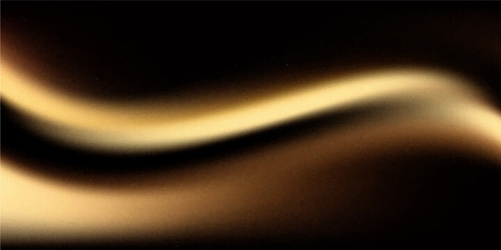 3d gold liquid silky background, golden fabric or metal foil smooth texture