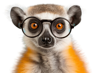 Fototapeta premium PNG Glasses animal mammal accessories.