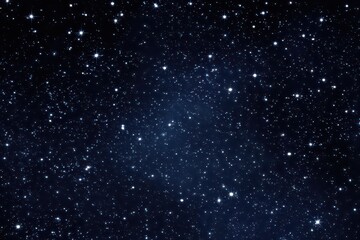 Obraz premium Twinkling Starfield Backdrop on Dark Blue Gradient Cosmic Space Celestial Concept Infinite Universe Galaxy Astronomical Theme