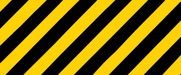 Vibrant yellow and black diagonal stripes pattern background