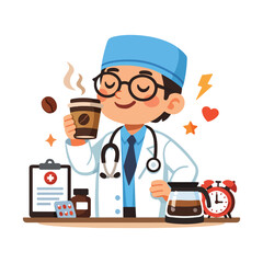 funny different style drink coffee