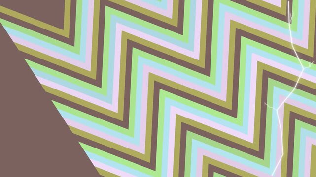 Geometric Pattern Zig Zag Lines.