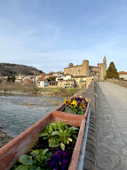 vista panoramica di Monastero Bormida