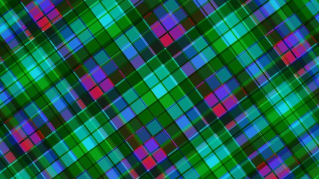 Vibrant colorful plaid pattern design.