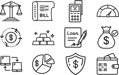 Fototapeta premium Laptop Syncing Data Transfer Flat Design Vector Illustration