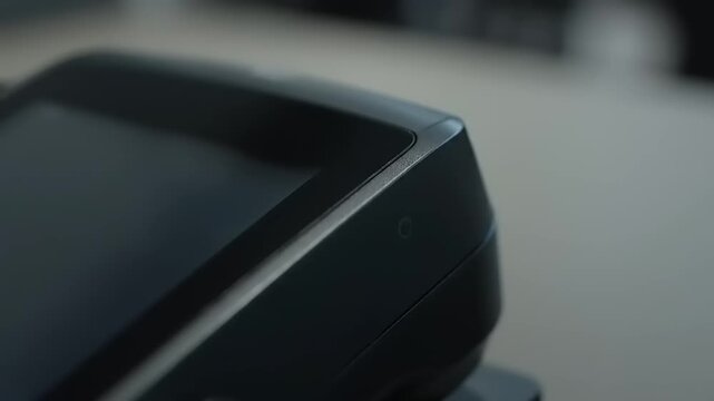 Smartphone Corner Closeup with Camera Lens.