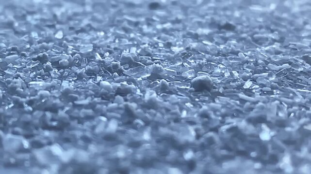 Epsom salt. Salt. Glass. blue salt.Glass of water. Epsom salt. . High quality FullHD footage