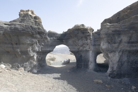 Stratified City, Antigua rofera de Teseguite, Lanzarote, Canary Islands, Spain